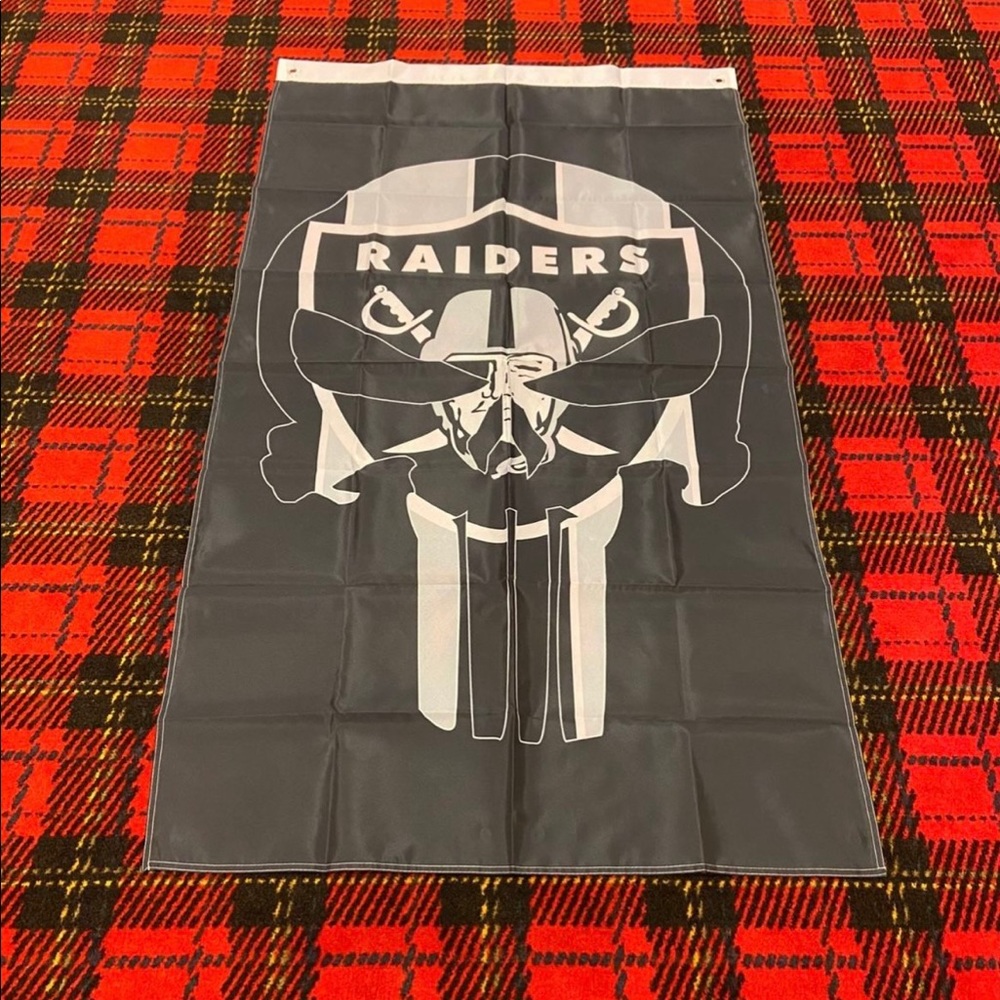Brand new Las Vegas Raiders banner flag